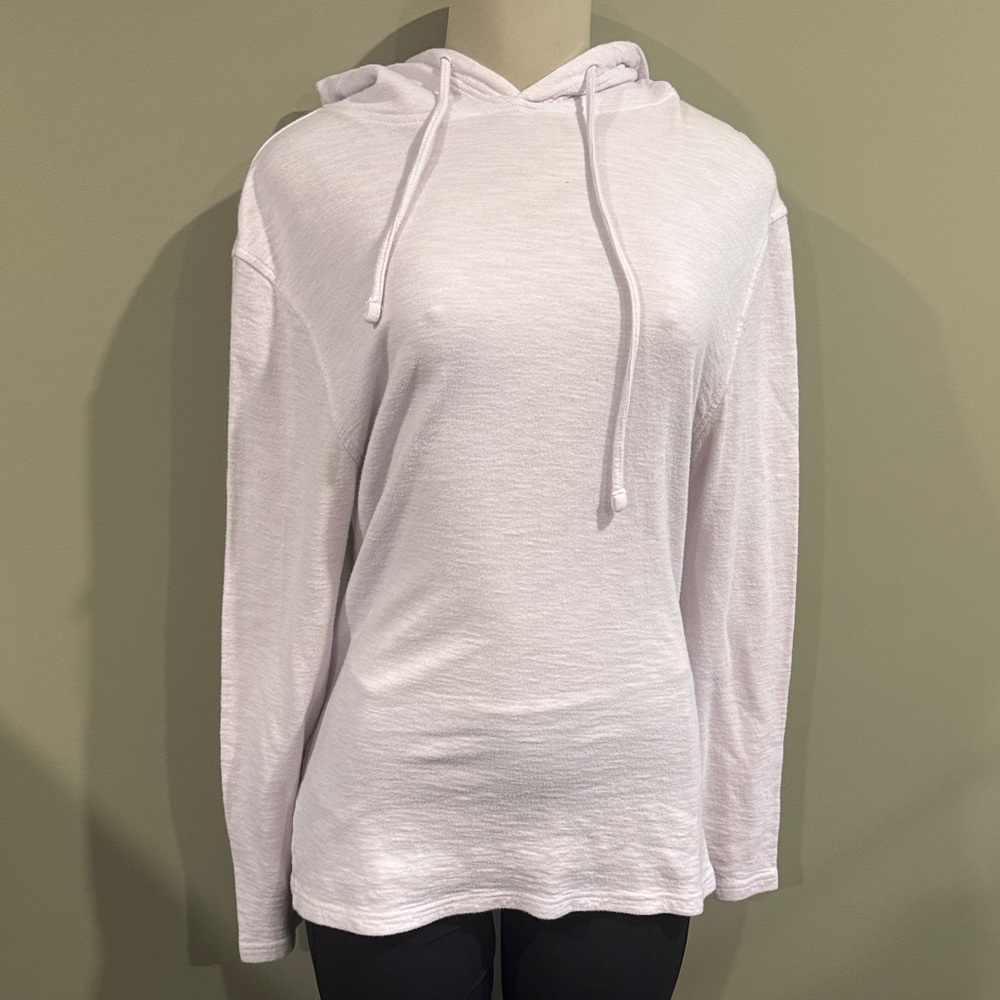 Xersion Light purple Hooded Long-Sleeve Pullover